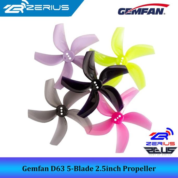Gemfan D63 Ducted 63mm 2.5inch 5-Blade 2.5 inch Cinewhoop Propeller