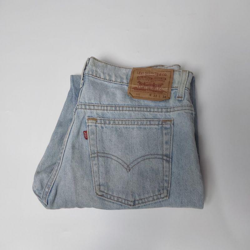 Celana Jeans levis 510 Blue Wash Original