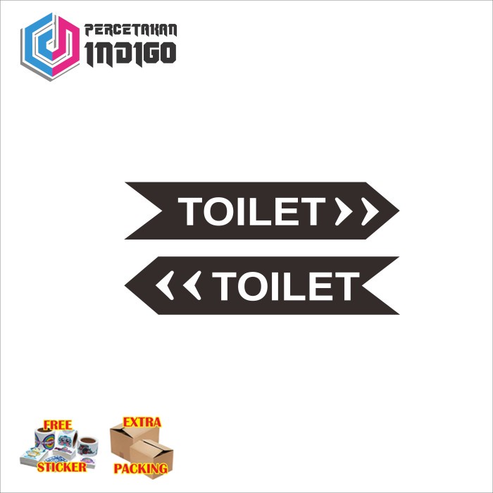 

Murah papan akriilik acrylic panah toilet Keren