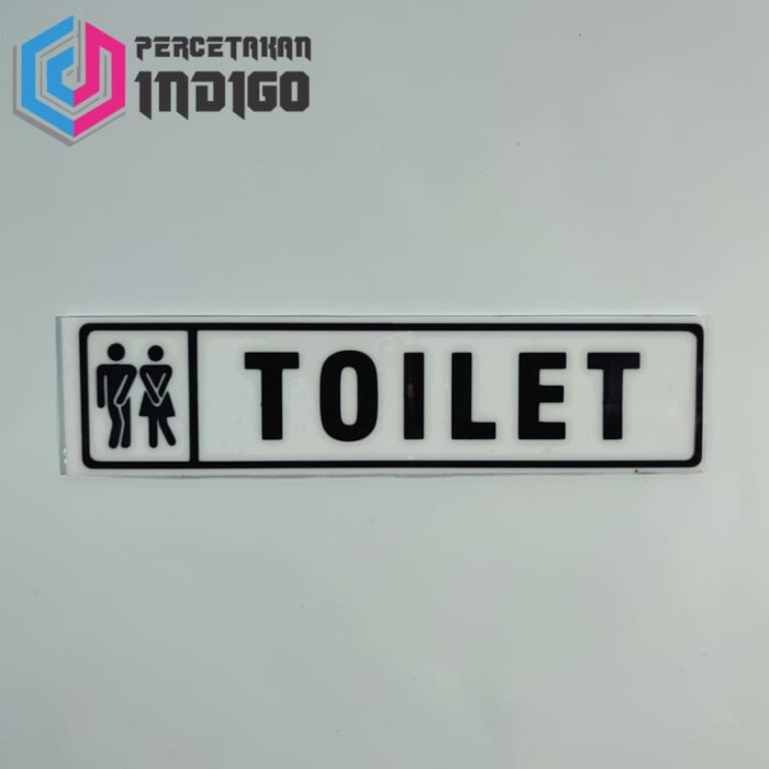 

Murah sign akrilik toilet Keren