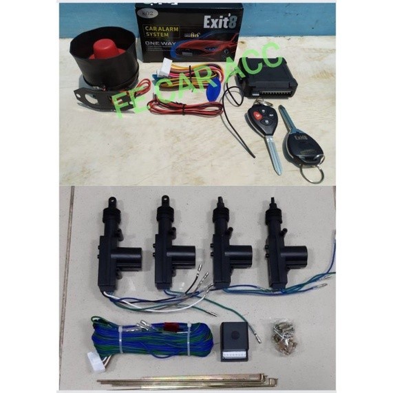 ✅Termurah Paket Alarm Central Lock Mobil Espas Timor Canter Ertiga Grandis Limited