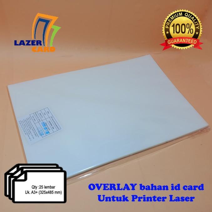 

Bahan Pvc Id Card 25 Lembar - Overlay (Untuk Laser Printer) A3+ Kode 1071