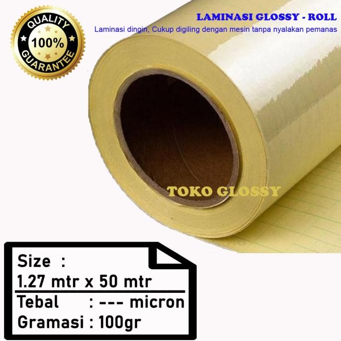 

Laminasi 1.27 Meter Roll Kode 802