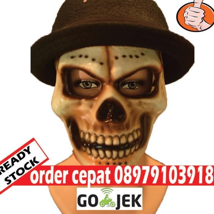 Topeng Skull Topeng Tengkorak Masker Halloween Bukan Topeng Latex