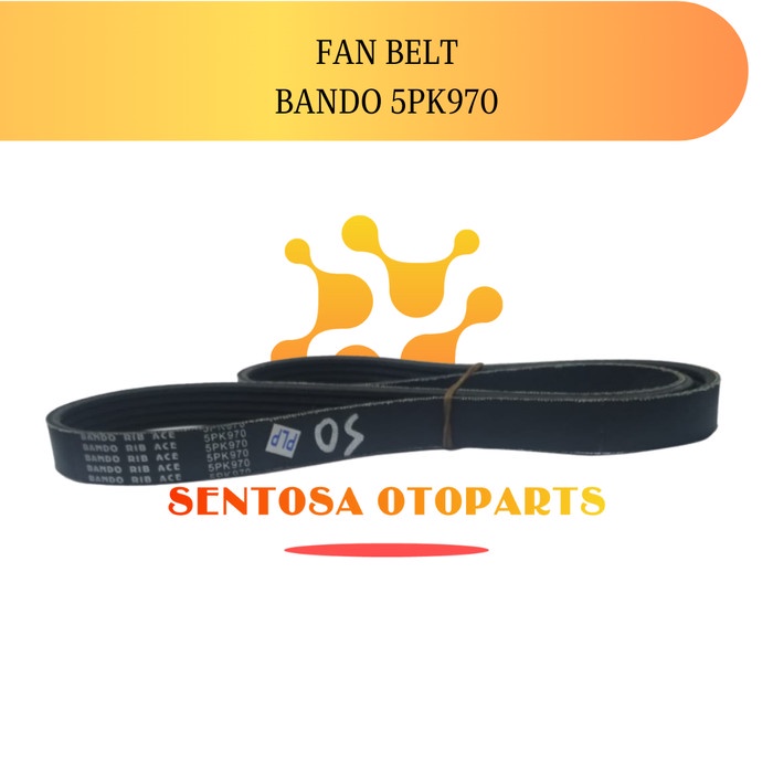 Fan Belt Bando 5Pk970 Kode Hm357