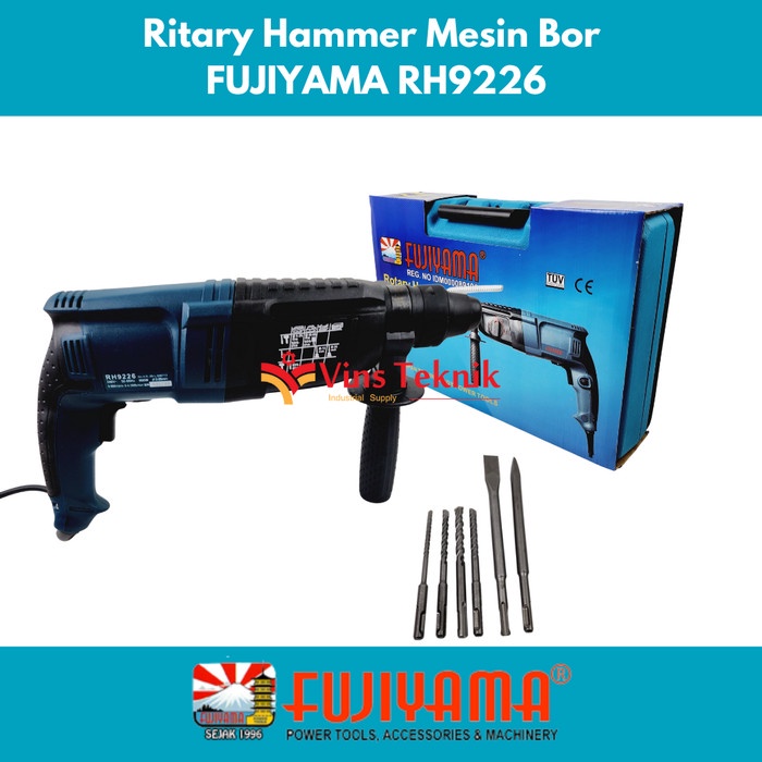 Mesin Bor Beton Rh9226 Fujiyama Hammer Drill Rh 9226 Promo Terbaru