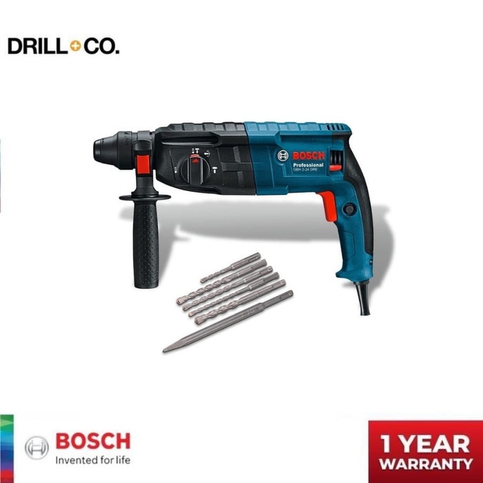 Bosch Gbh 2-24 Dre Rotary Hammer / Hammer Drill / Bor Bobok Beton 24Mm Promo Terbaru