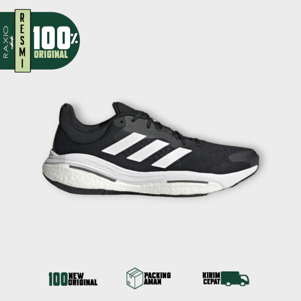 Sepatu Lari Adidas Solarcontrol Black White Original Ori Asli BNIB Murah