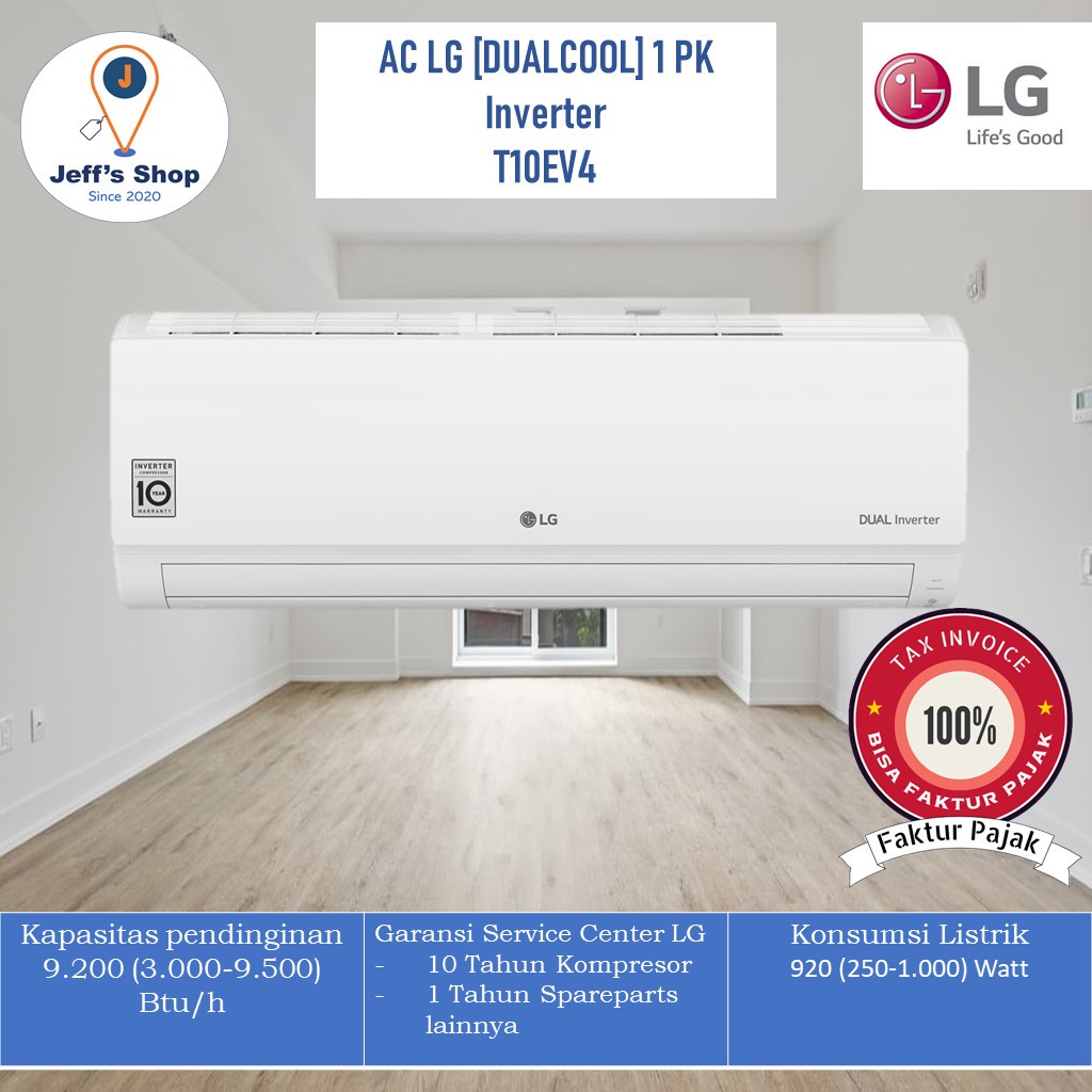 AC LG 1 PK Inverter [DualCool] T10EV4