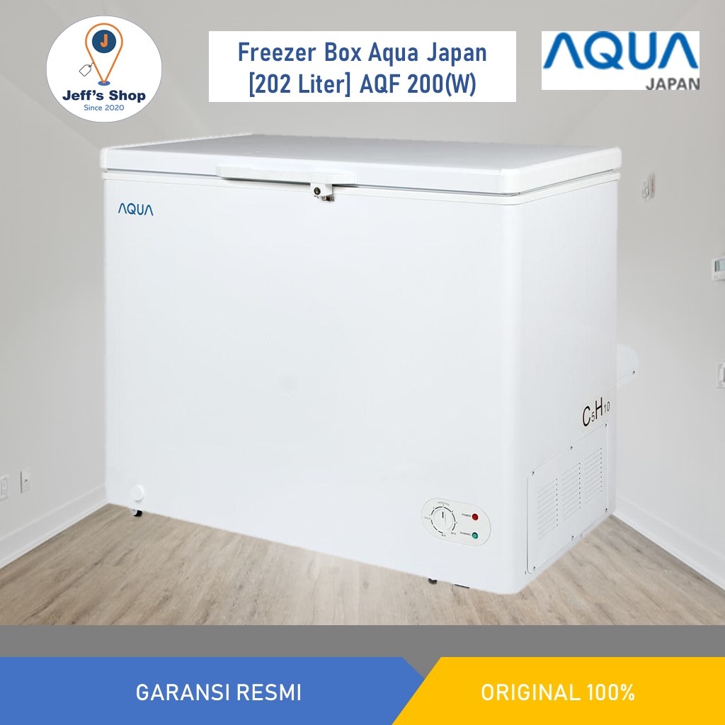 Aqua Chest Freezer / Freezer Box [202 Liter] AQF 200(W)
