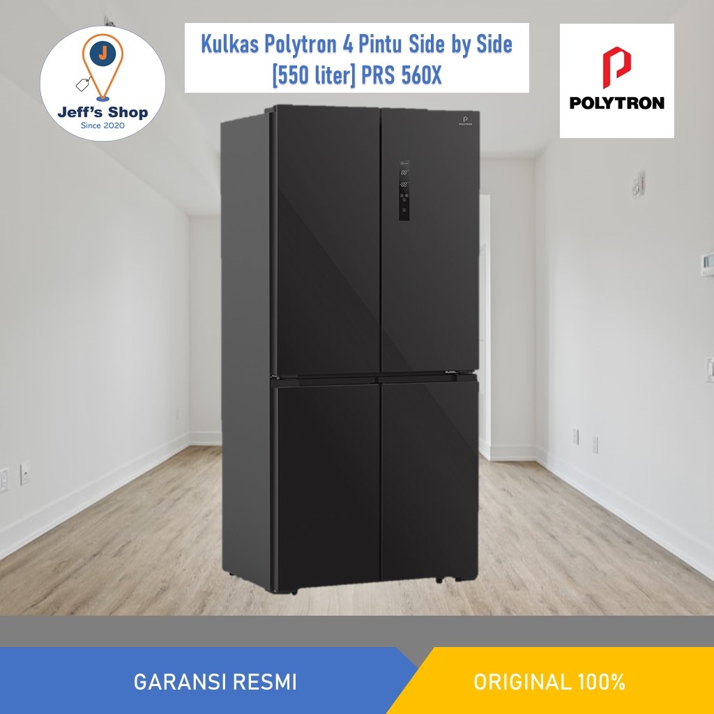 Kulkas Polytron 4 Pintu Side by Side [550 Liter] PRS 560X