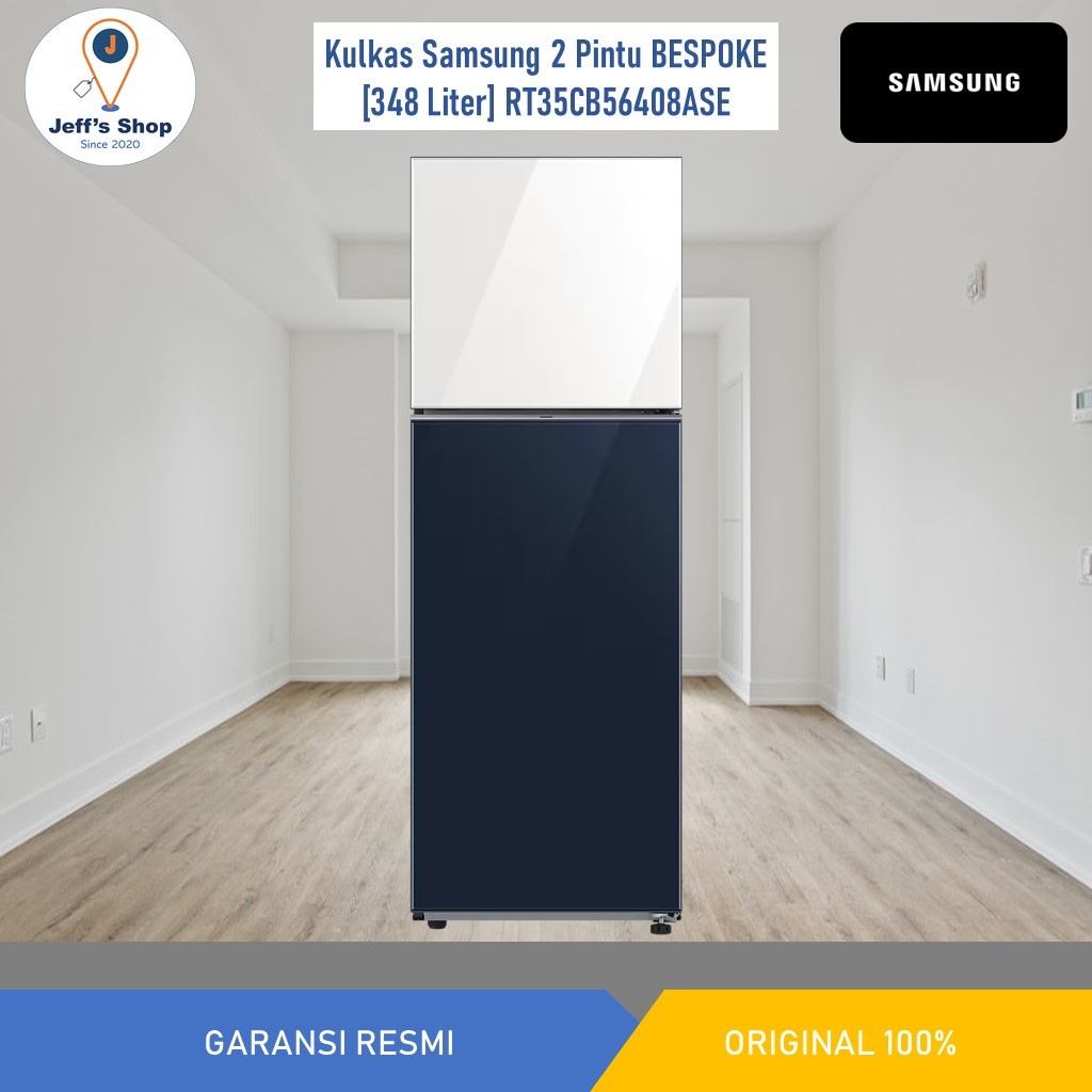 Samsung Kulkas 2 Pintu BESPOKE [348 Liter] RT35CB56408ASE