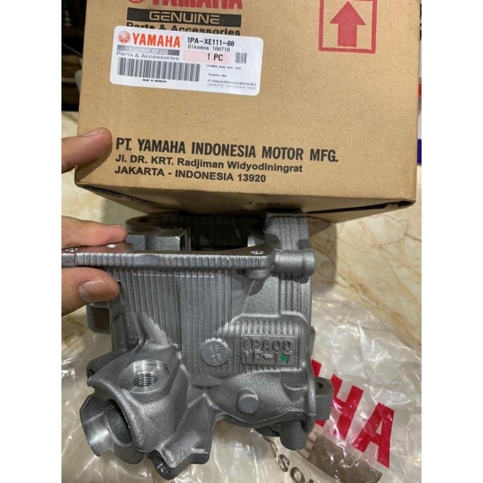 new BLOK HEAD CYLINDER BLOK NEW VIXION NVL ASLI ORI YAMAHA