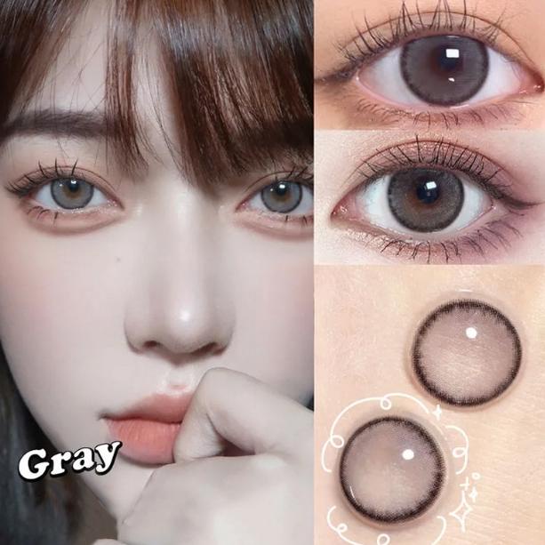 Miliki soflen minus0.00-4.501 Pasang Lensa Kontak Warna Diameter 14-14.5MM Lensa Kontak Tahunan sofl