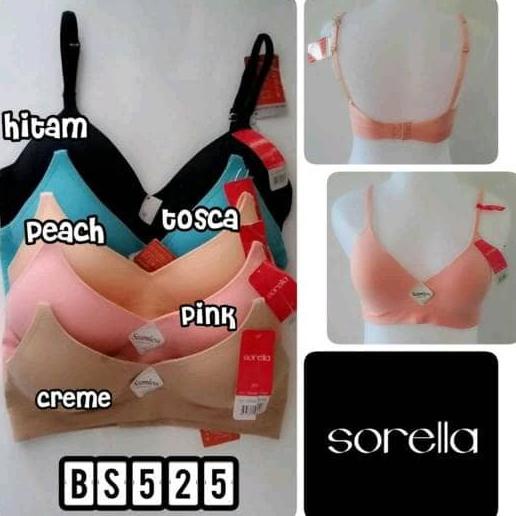 SORELLA bra 525 tanpa kawat seamless