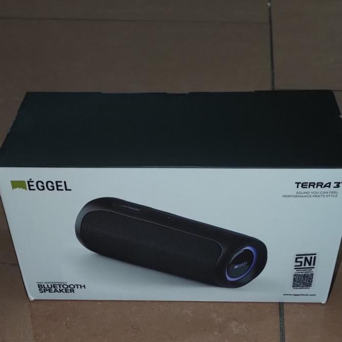 Eggel Tera 3 Plus Speaker Bluetooth Waterproof Original Resmi