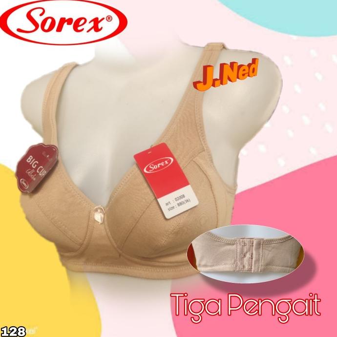 J128 | BRA SOREX TANPA KAWAT | BH/BRA SOREX 02008 | BRA WANITA SOREX