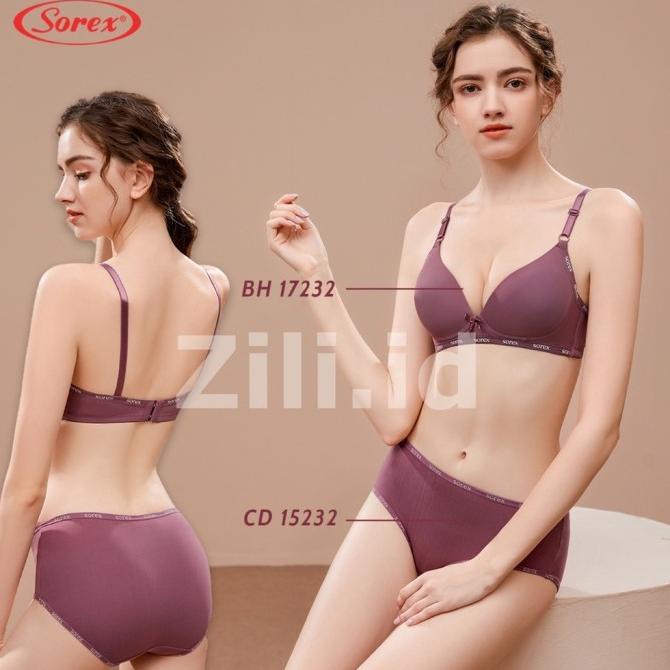 SOREX Bra set super soft tanpa kawat (BRA+CD)
