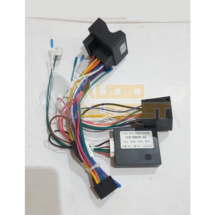 Modul socket kabel remot stir canbus android BMW 3 E46 5 E39 E53 2005 star