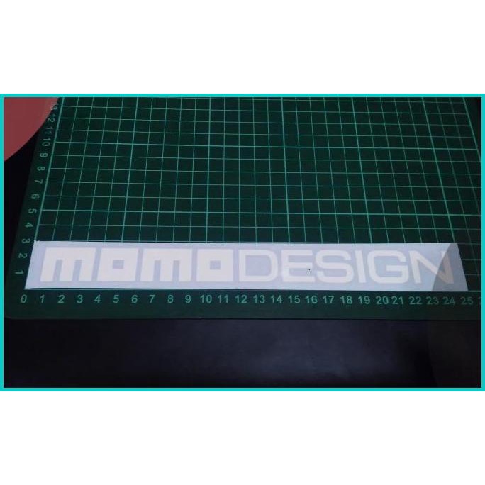 

Cutting Sticker MOMO DESIGN putih besar 25x3cm 20JVLZ3 tools