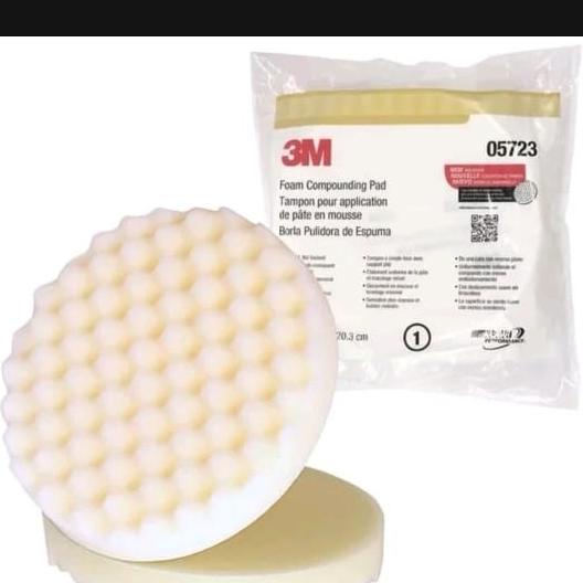 3M busa poles 05723 putih 8in