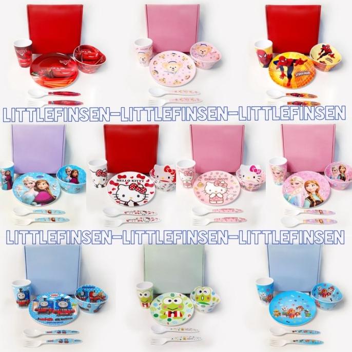 New Piring Makan Anak/Piring Makan /Piring Makan Set Anak Terbaik
