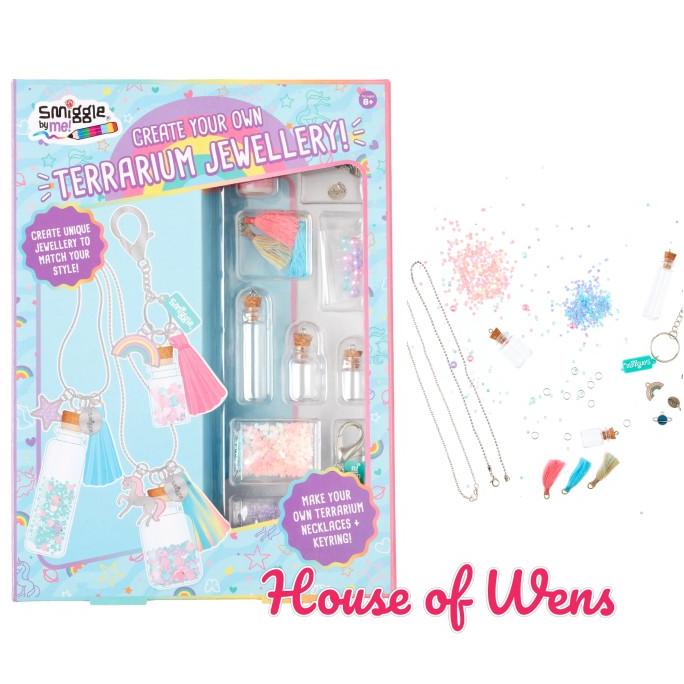 New Smiggle Terrarium Diy Jewellery Kit Original - Kalung Smiggle Diy Berkualitas