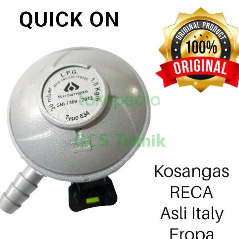 Kosangas Regulator gas LPG ASLI Denmark
