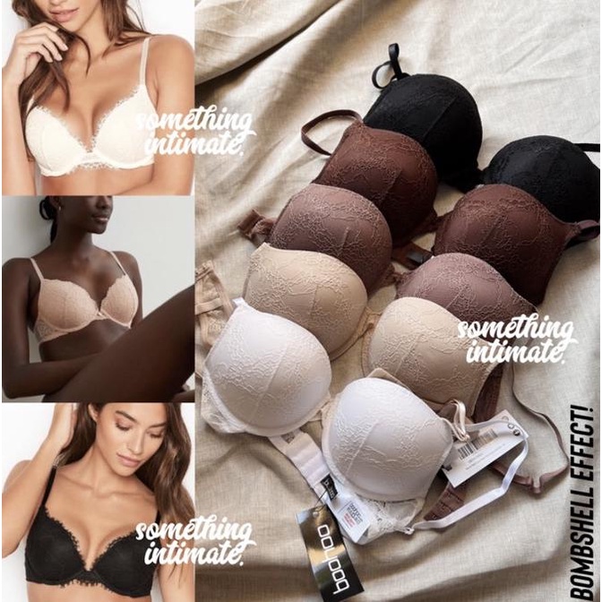 Boohoo Super Pushup Bombshell Bra Bh Busa Tebal Push Up Small Size Big
