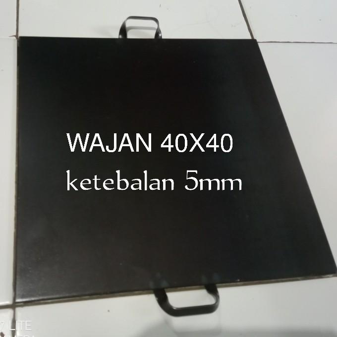WAJAN KEBAB ROTIBAKAR PLAT BAJA KETEBALAN 5MM