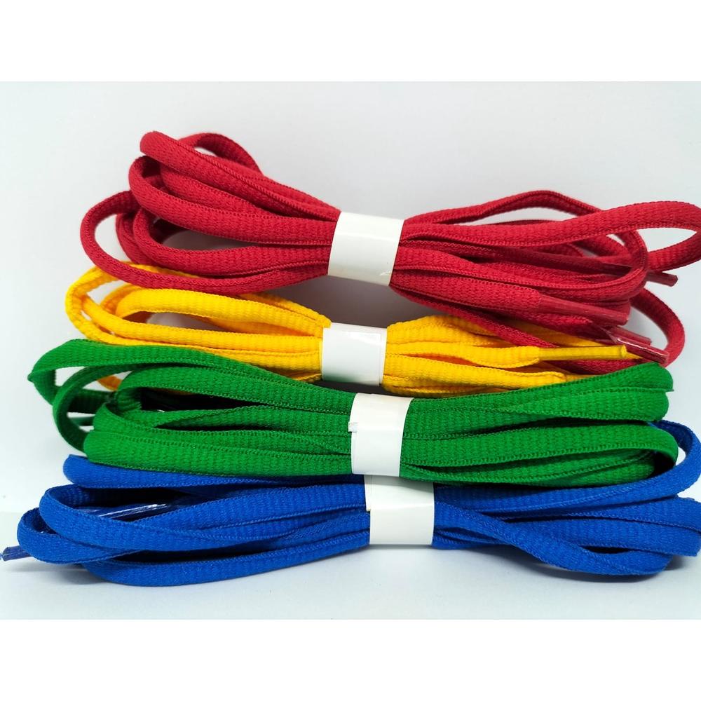 NEW [BULAT] TALI SEPATU 100CM OVAL HITAM BIRU HIJAU MERAH PINK ORANGE ABU PINK PUTIH NAVY COKLAT SEM