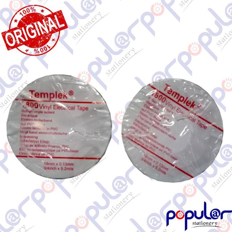 

Terlaris Isolasi Templek / Isolasi Listrik Hitam Templek / Electrical Tape Tebal dan Aman ..