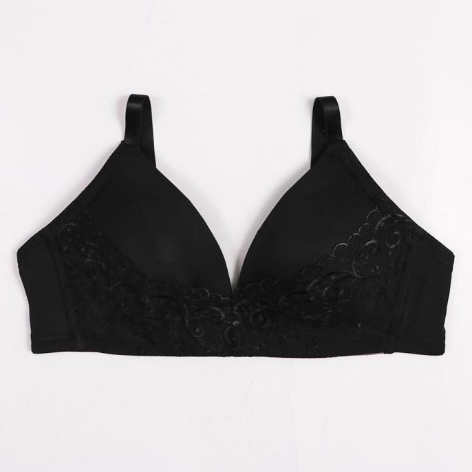 Scelta - Full Cup Bra Tanpa Kawat Bh Busa Renda Brukat Lace SC 1688