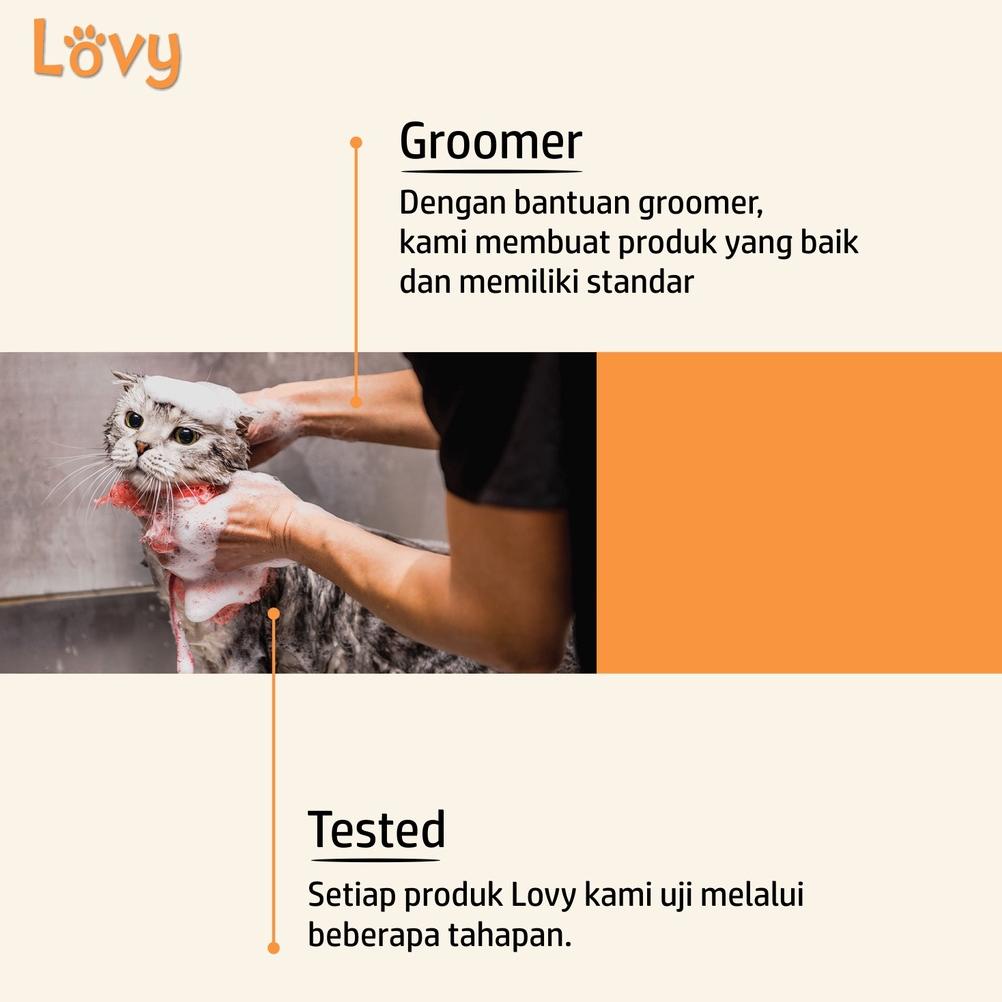 Flash Sale - Shampo Sampo Kucing Lovy | ANTI KUTU & FUR | PAKET A ,.