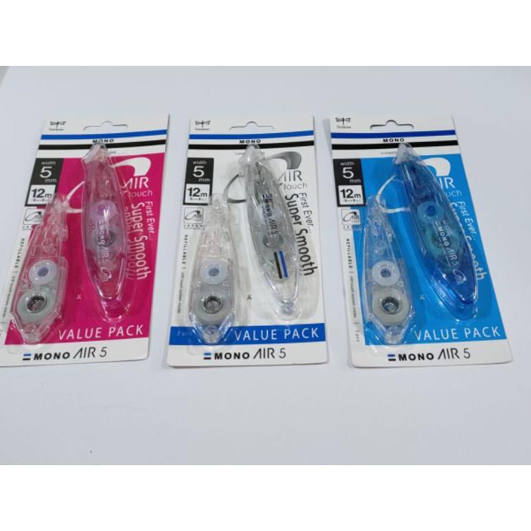 

New - TOMBOW CORRECTION TAPE MONO AIR TOUCH +REFFIL (5mmx6+6mm) ..