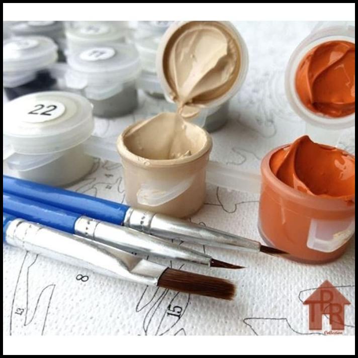 

HOT DEAL DIY SET MELUKIS PAINT BY NUMBER 40X50CM CUCI GUDANG PART-3 !!