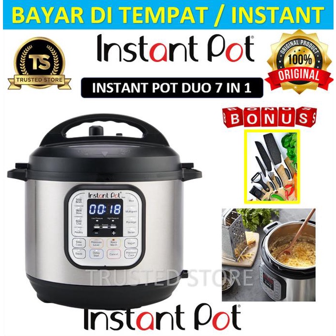 Instant Pot Duo 7 in 1 Slow Cooker Pressure Cooker