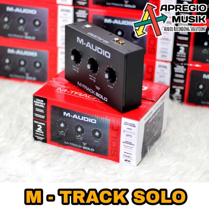 Soundcard Maudio Mtrack Solo M-Audio M-Track Solo Apregio Musik