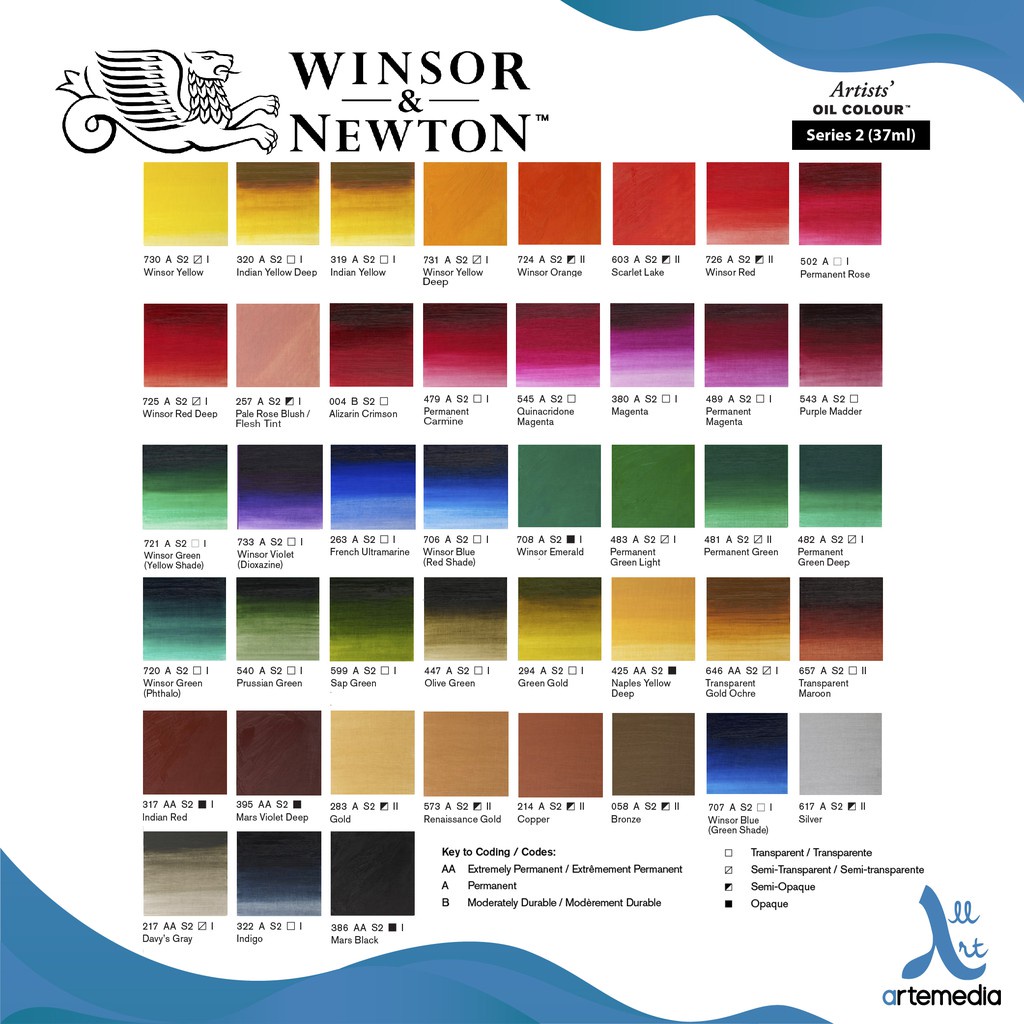 

Cat Nyak Winsor & Newton Artists 37Ml Series 2 Oil Color