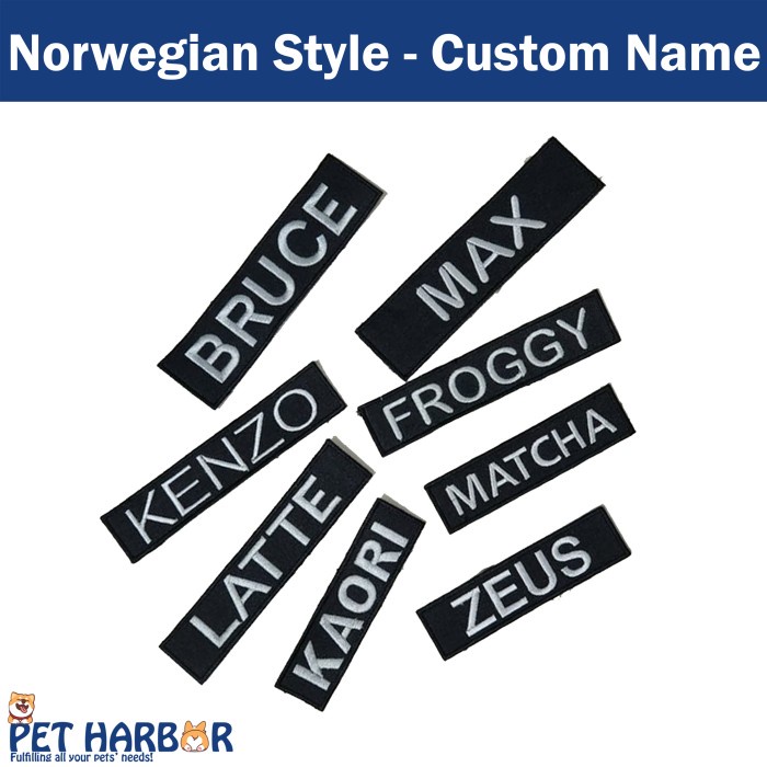 

Custom Nama Custom Name Norwegian Style Harness Tlh5753 Promo Terbaru