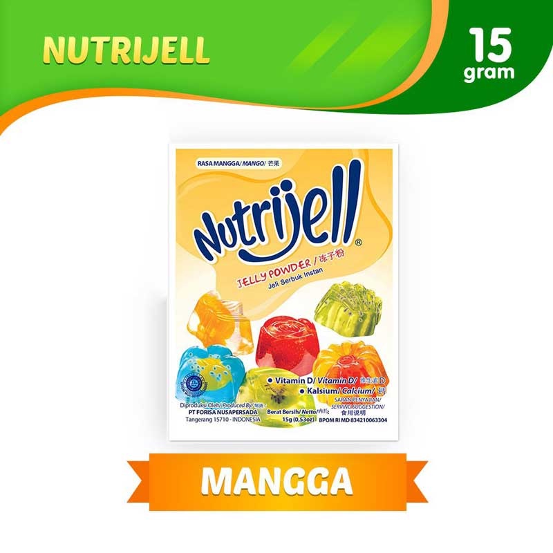 

Nutrijell Jelly Powder Mango 15 g