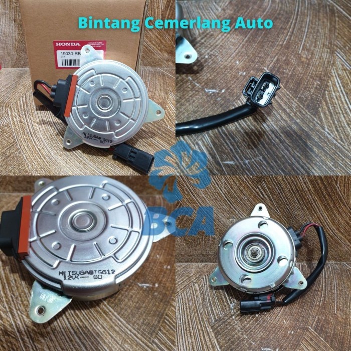 Motor Extra Fan Radiator Ac Mobil Honda Jazz Rs Crv Ori Mitsuba [Kode Ab001Kode Ab002Kode Ab003Kode