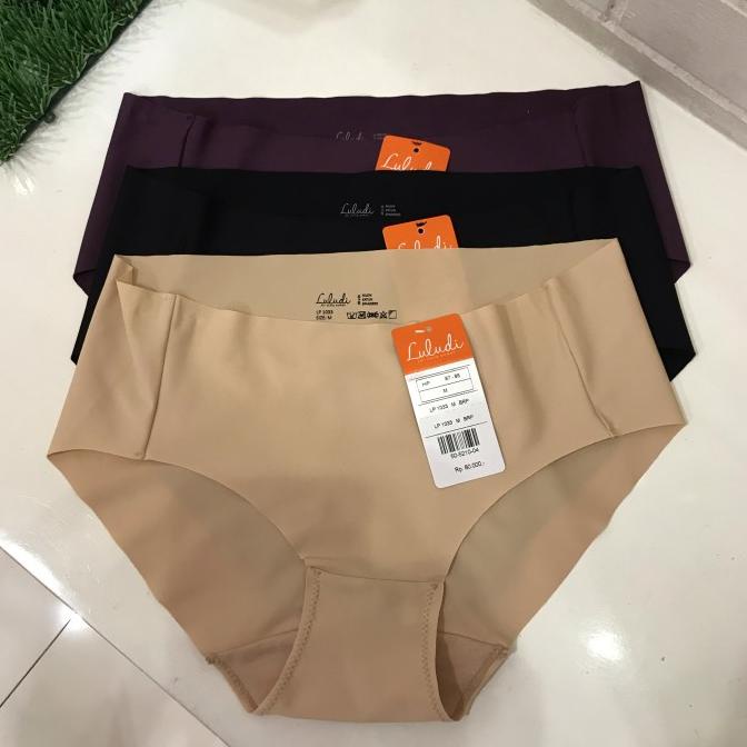 Luludi by Wacoal seamless panty Midi / tanpa jahitan celana dalam