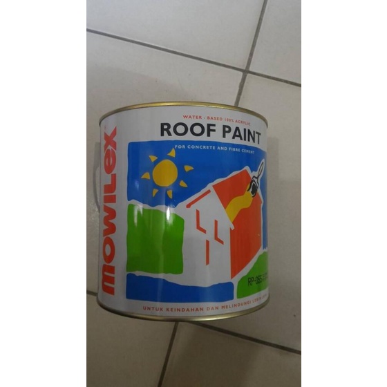 Cat Genteng Mowilex Roof Paint (2.5 Liter)