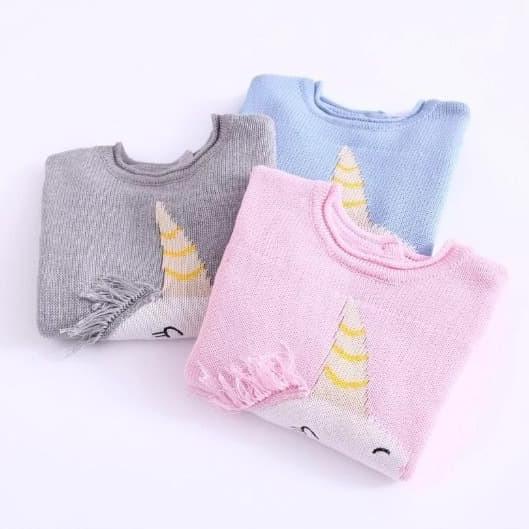 SWEATER ANAK TERMURAH / SWEATER CUTE UNICORN