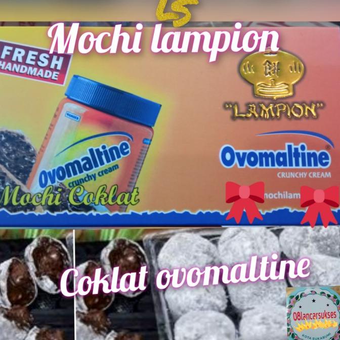 

ren kue mochi kaswari lampion mochi coklat ovomaltine