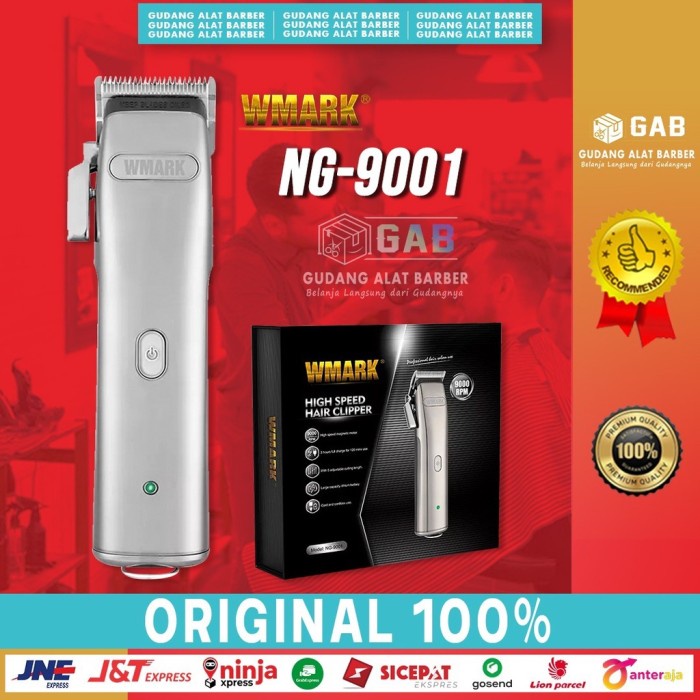 Hair Clipper Wmark NG 9001 Alat Cukur Elektrik Alat Pangkas Rambut