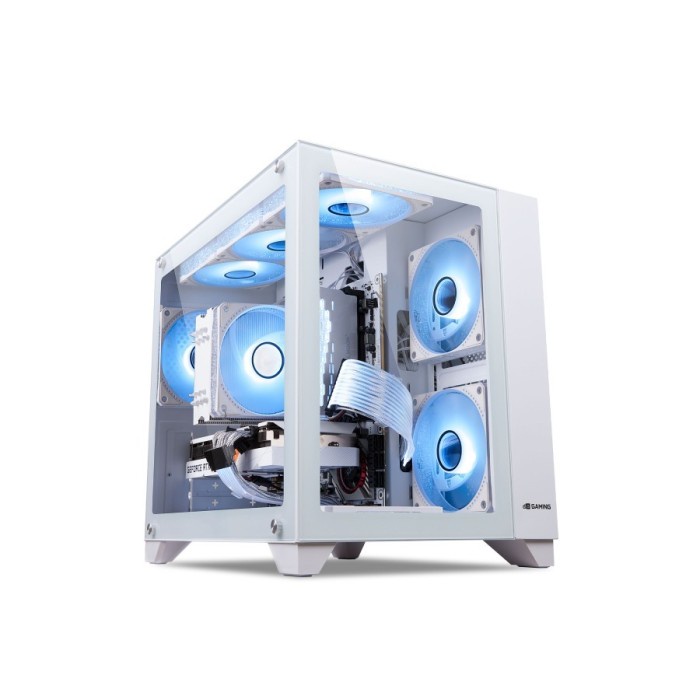 Casing Digital Alliance N30S Black - MicroATX Tempered Glass