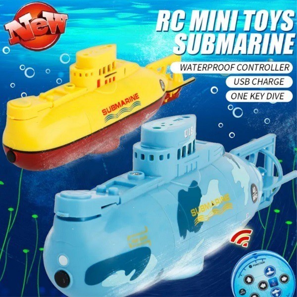 RC MINI TOYS SUBMARINE / MAINAN RC KAPAL SELAM
