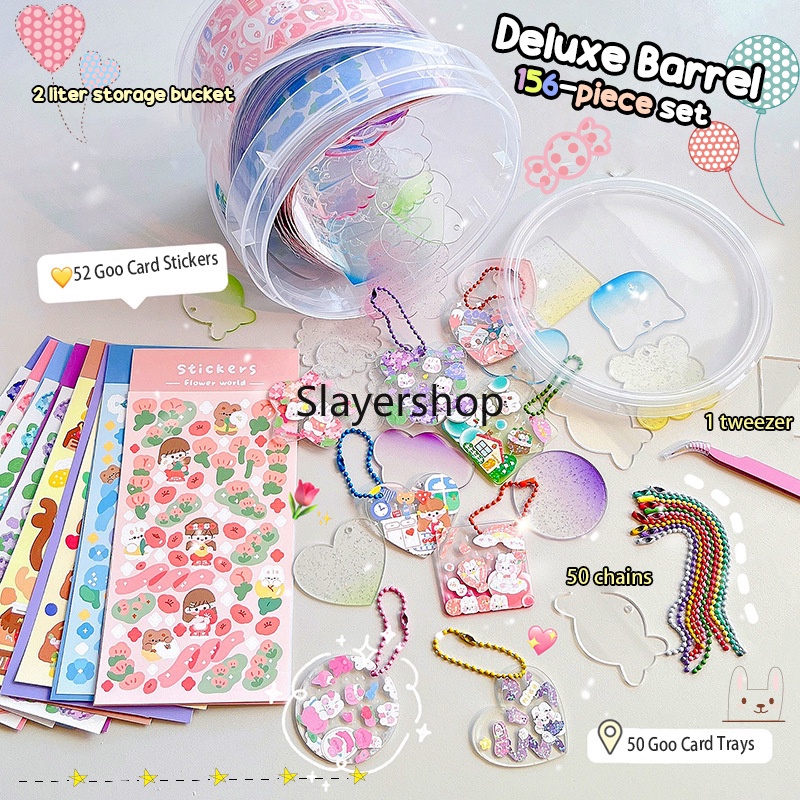 

42Pcs/Box Stiker Kartun Kpop Goo Card Diy Untuk Dekorasi Scrapbook